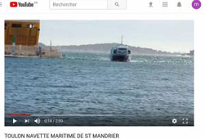 X VIDEO DE LA NAVETTE ST MANDRIER TOULON